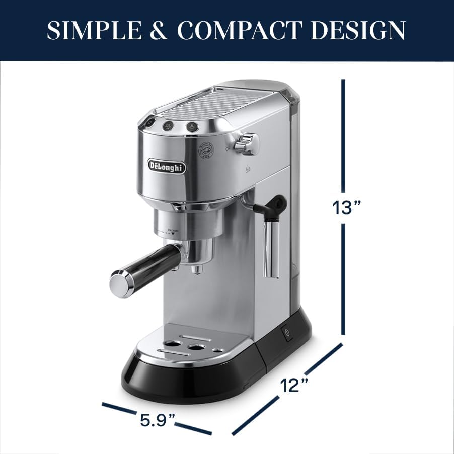 DeLonghi EC680M DEDICA エスプレッソ・カプチーノメーカー Amazon | デロンギ(DeLonghi) エスプレッソ・カプチーノメーカー